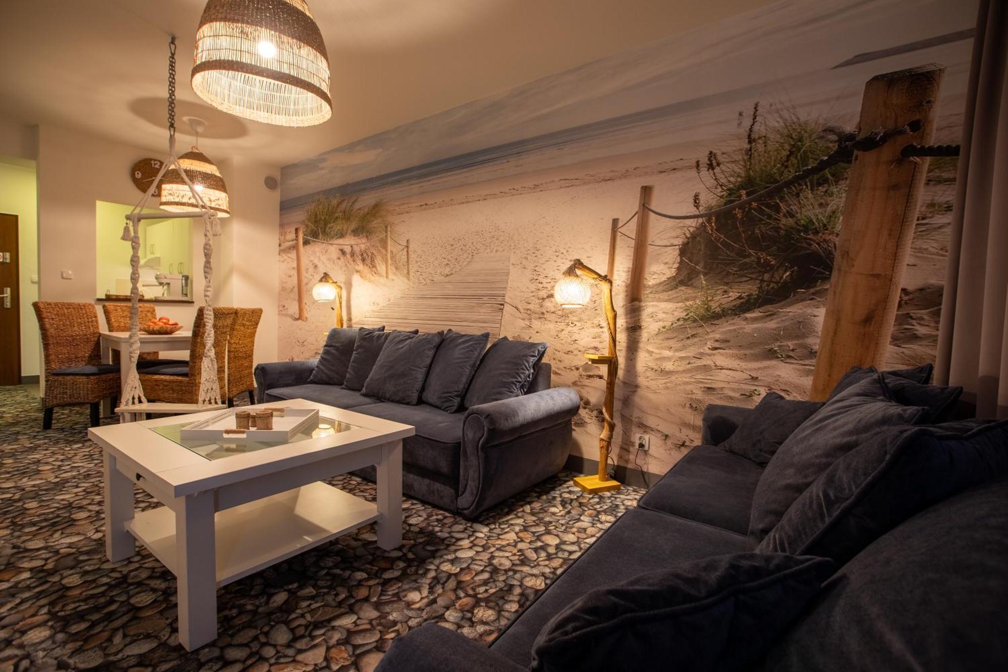 Apartament Rodzinny Beach Sauna&Jacuzzi Arka Medical Spa Kołobrzeg Exterior foto